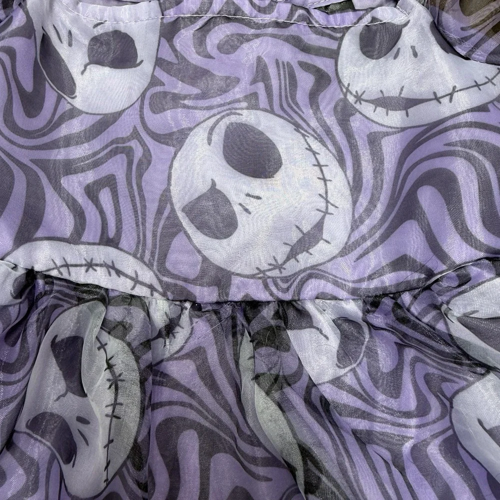 Disney's Nightmare Before Christmas Girls Size XS 4/5 Jack Skellington Dress